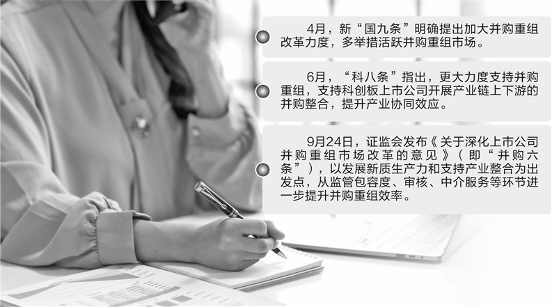 政策红利持续释放 券商投行业务重点转向并购