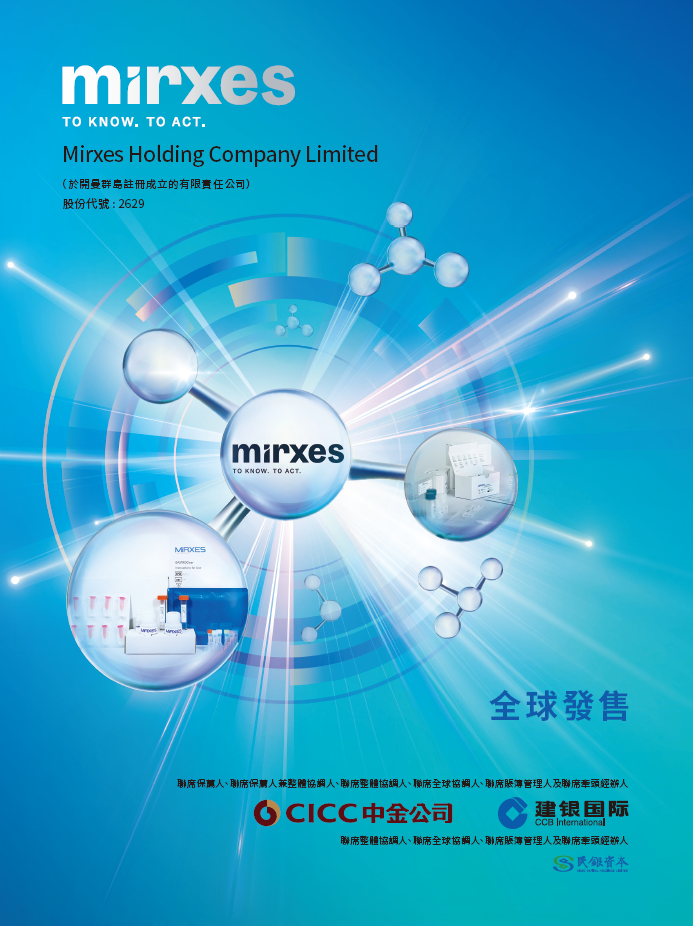 觅瑞 MIRXES-B启动招股，5月23日香港上市，复星国际、九江国资委旗下基金参与基石投资