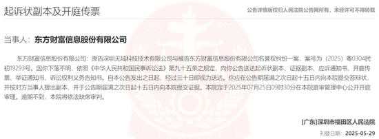 “下落不明”！东方财富